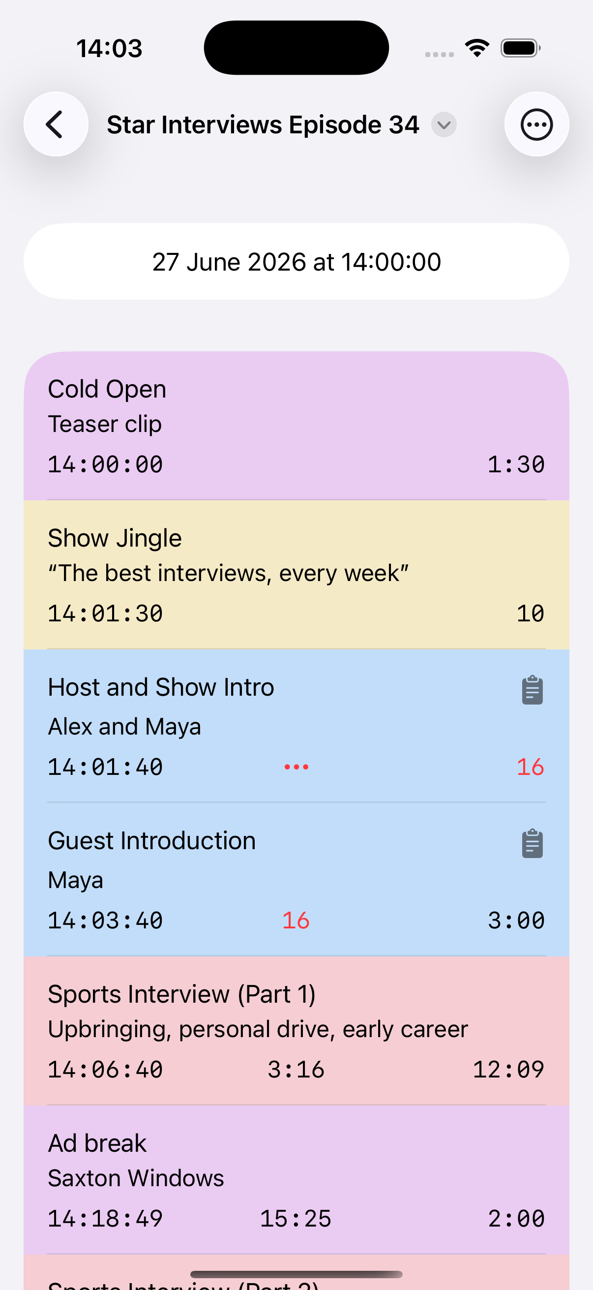 iPhone Screenshot 1